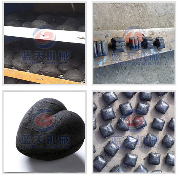Finished products of Coal Ball Pressing Machine