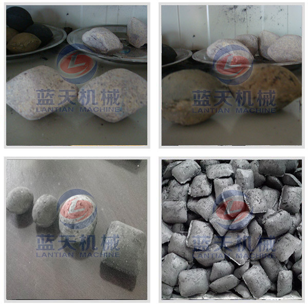 Finished Products of Ore Powder Ball Press Machine