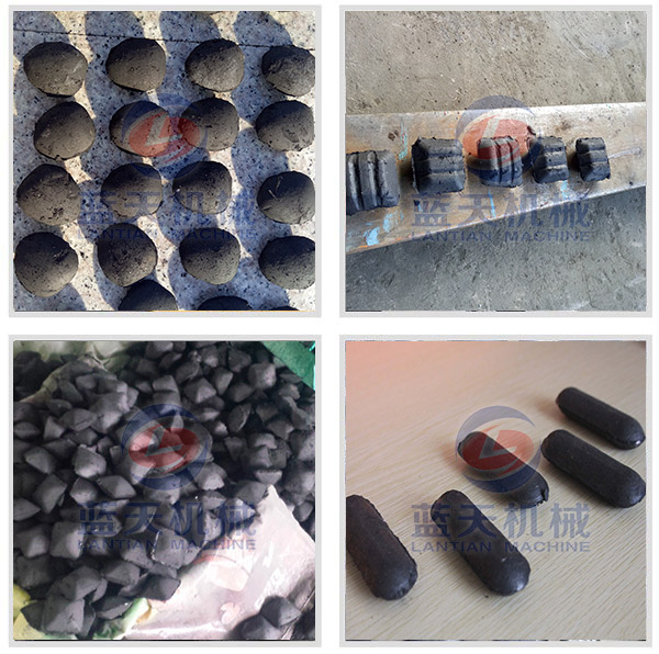 Finished Products of Bituminous Coal Ball Pressing Machine