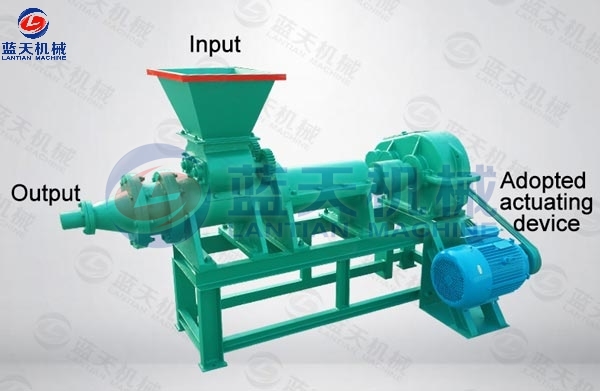 Details of Charcoal Extruder