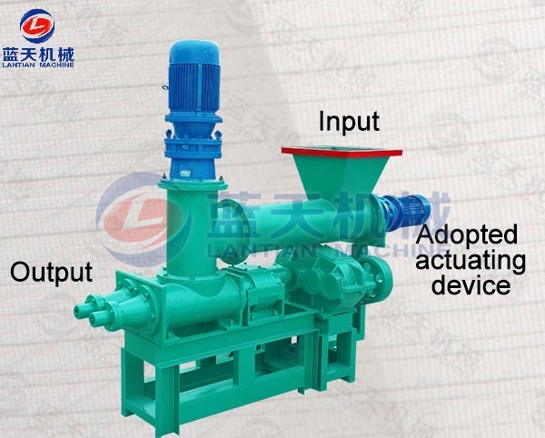 Products Details of Sawdust Charcoal Extruding Machine