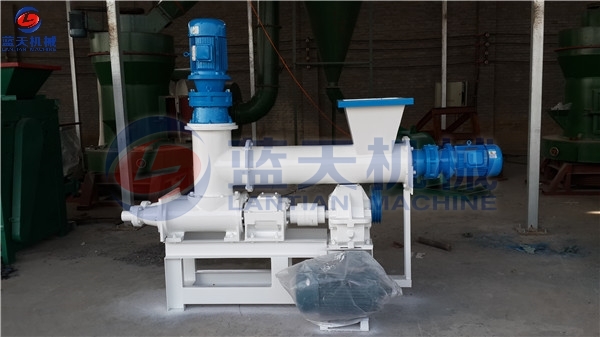 Customers Site of Shisha Charcoal Extruder