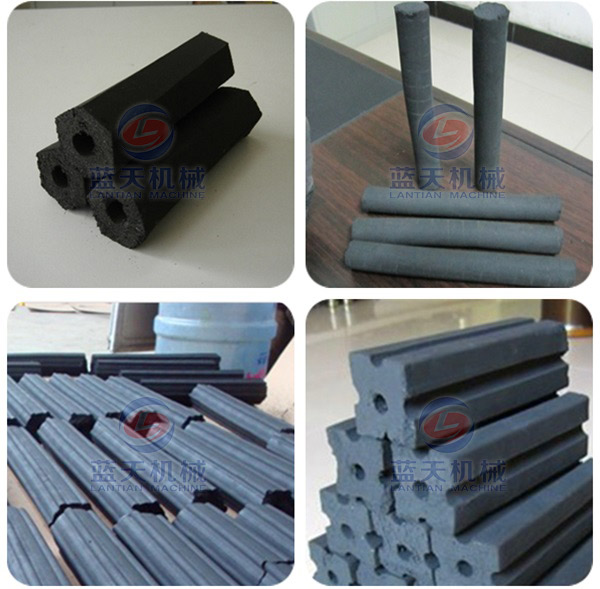 Finished Products of Coal Dust Extruder