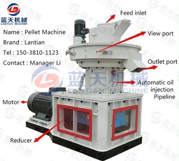 Details of Wood Sawdust Pellet Machine