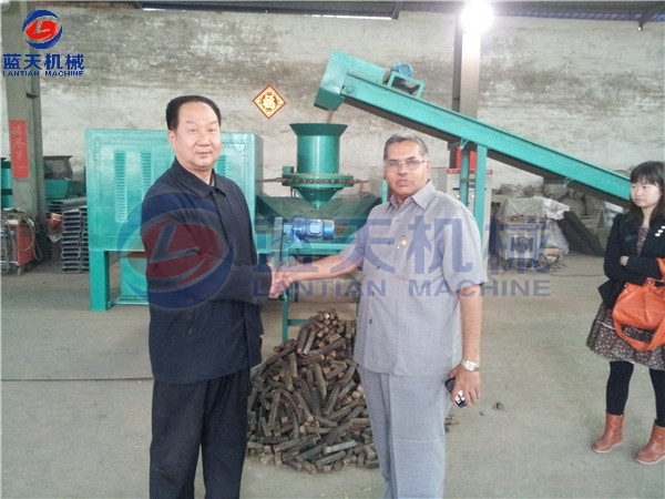 Leaves Briquette Machine