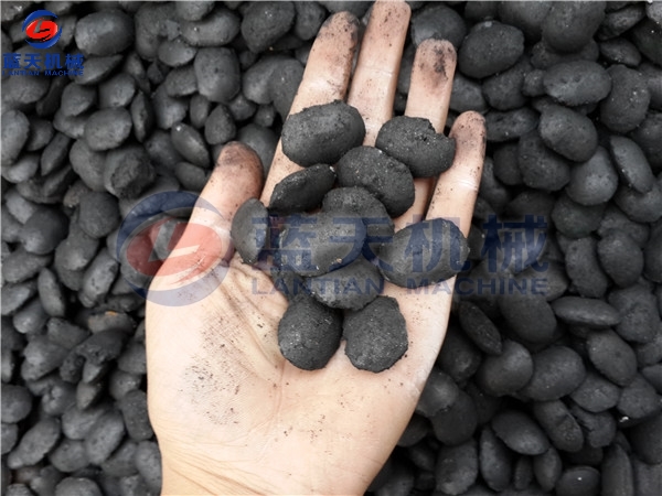 Finished Products of Coal Powder Pellet Machine