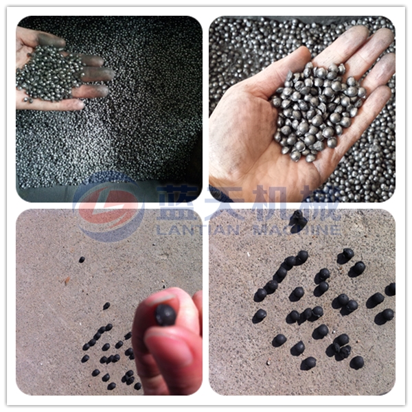 Finished Products of Graphite Granulation Machine