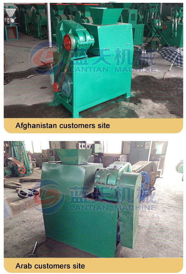 Customers Site of Graphite Granulation Machine