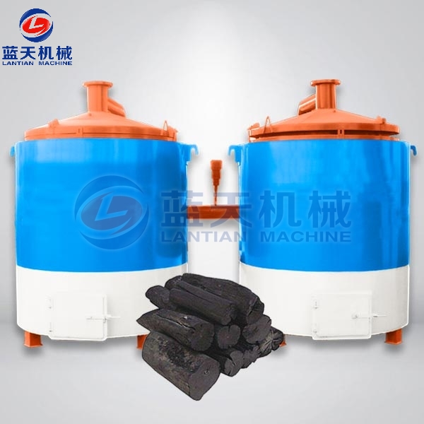 Wood Charcoal Carbonization Furnace