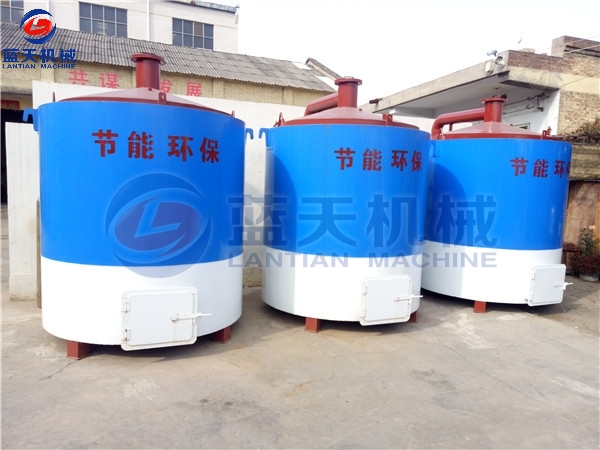 Wood Charcoal Carbonization Furnace