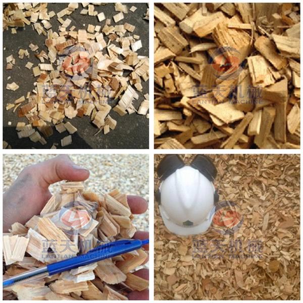 Crushing Effect of Log Wood Chipper