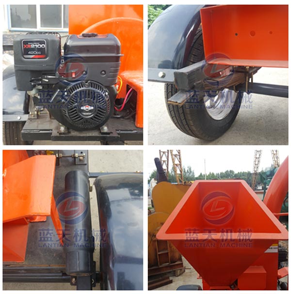 Details of Tree Leaves Crusher