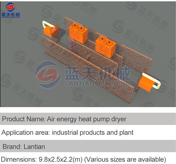 Structure diagram and Parameter of Coal Briquettes Dryer