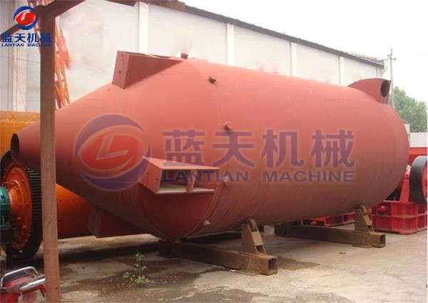 Customers Site of Charcoal Ball Dryer