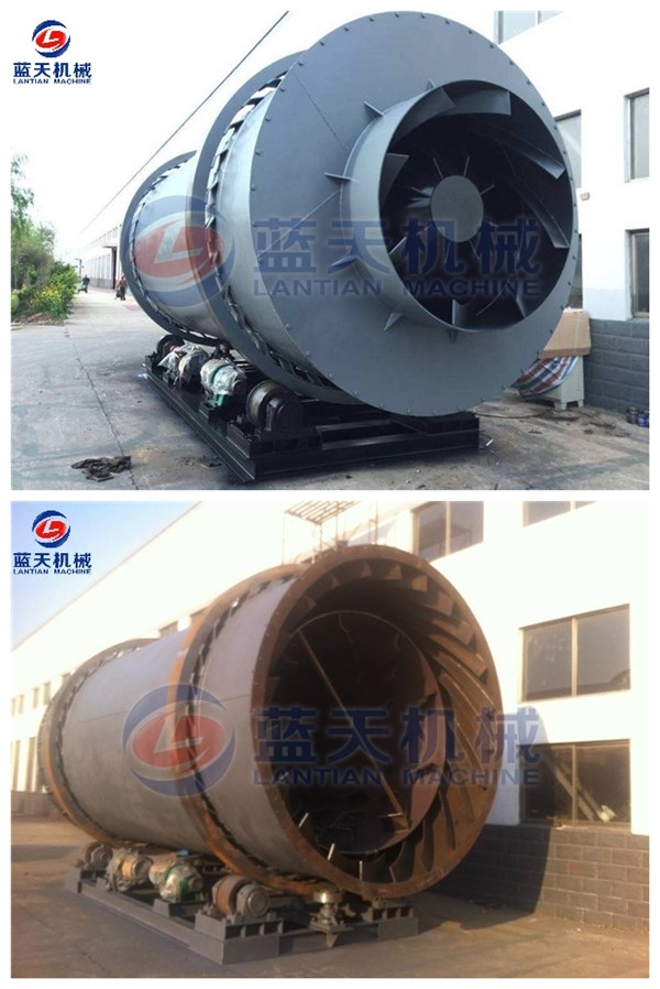 Customers Site of Sand Rotary Dryer